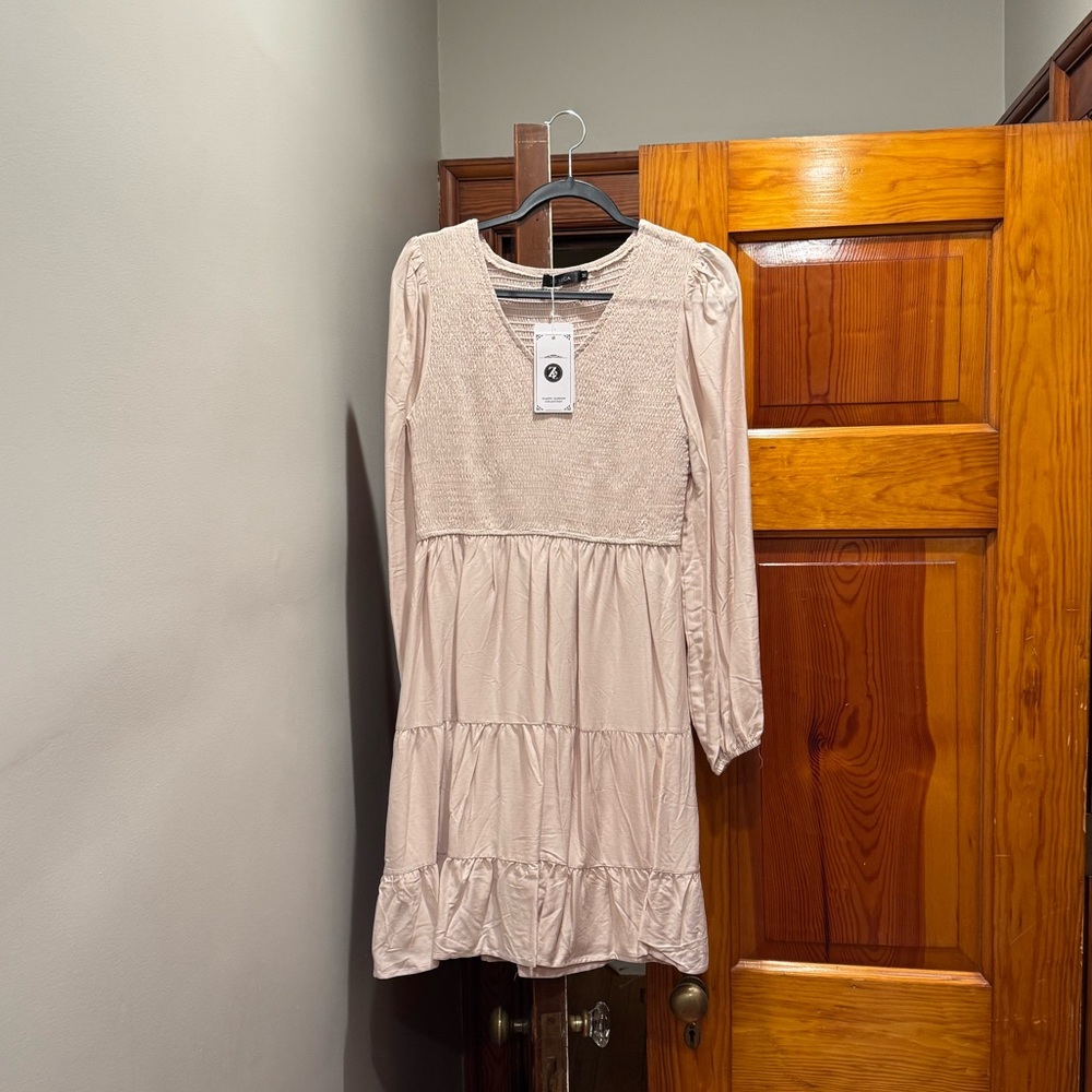 Cream women’s dress
